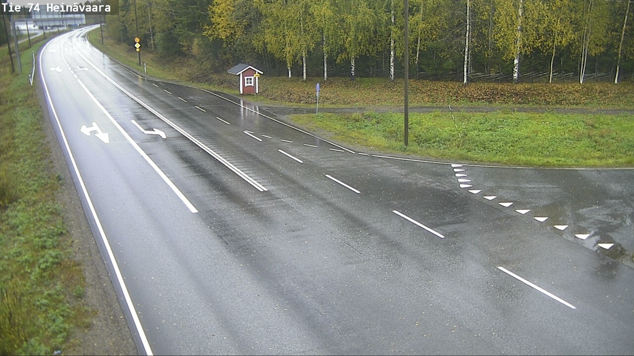 Weather Camera Image Road 74 Joensuu, Heinävaara, Joensuu, Pohjois-Karjala