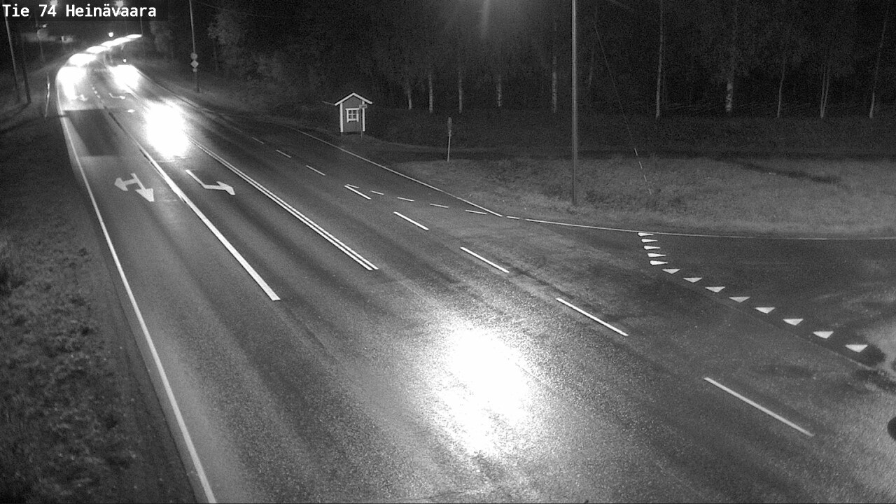 Weather Camera Image Road 74 Joensuu, Heinävaara, Joensuu, Pohjois-Karjala