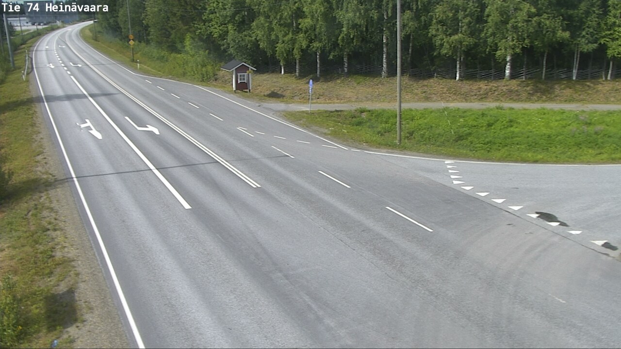 Kelikamerat Kuva Tie 74 Joensuu, Heinävaara, Joensuu, Pohjois-Karjala