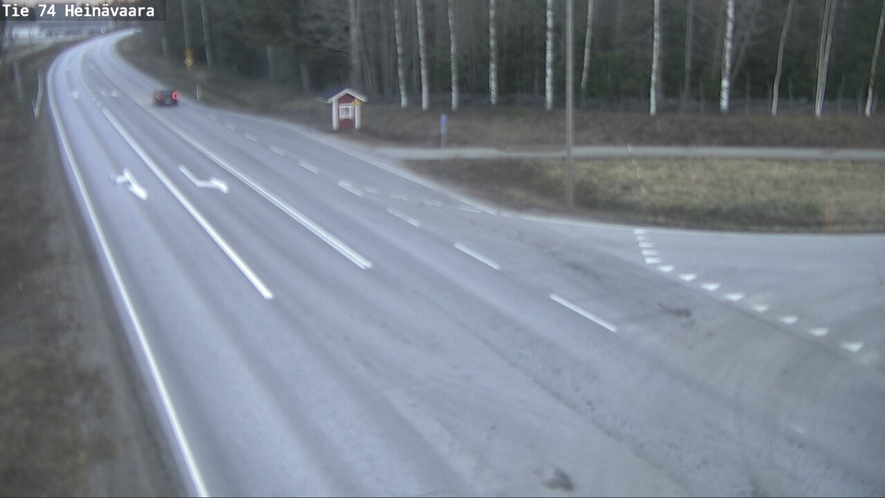 Weather Camera Image Road 74 Joensuu, Heinävaara, Joensuu, Pohjois-Karjala