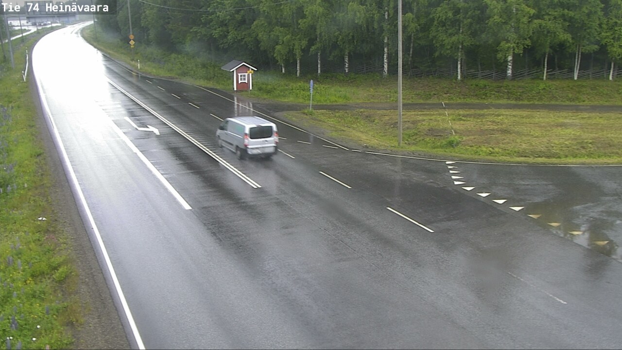Weather Camera Image Road 74 Joensuu, Heinävaara, Joensuu, Pohjois-Karjala