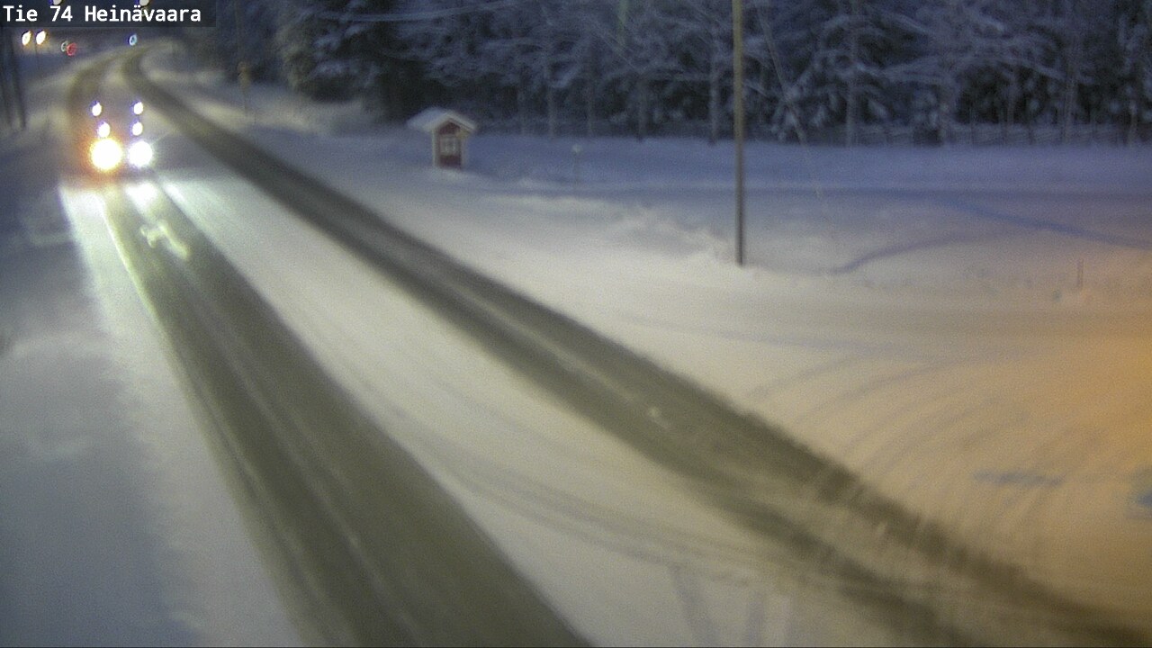 Kelikamerat Kuva Tie 74 Joensuu, Heinävaara, Joensuu, Pohjois-Karjala