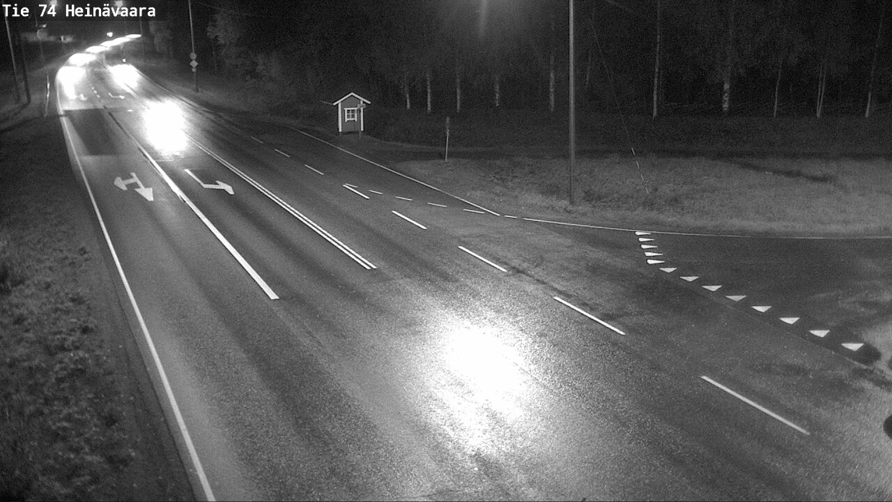 Weather Camera Image Road 74 Joensuu, Heinävaara, Joensuu, Pohjois-Karjala