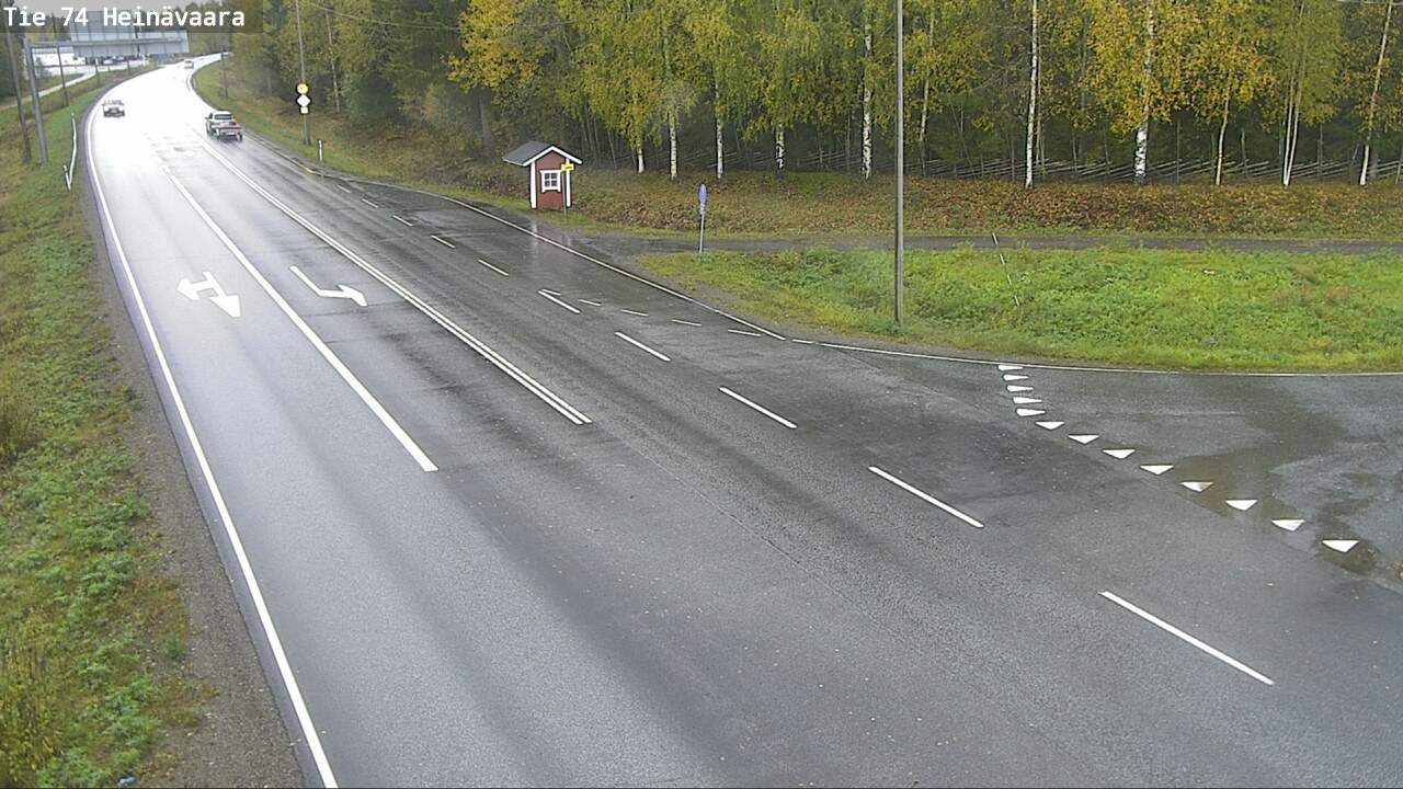 Weather Camera Image Road 74 Joensuu, Heinävaara, Joensuu, Pohjois-Karjala