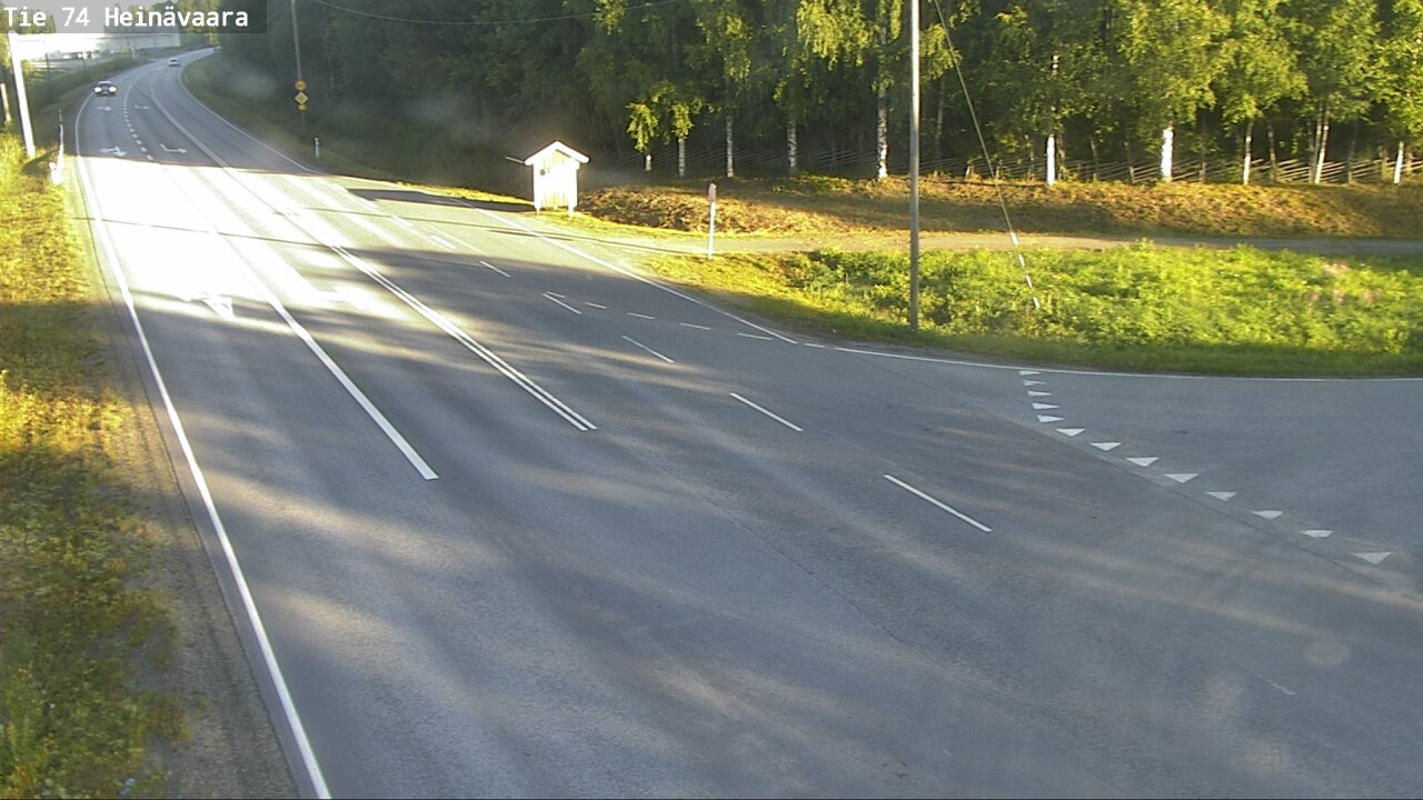 Weather Camera Image Road 74 Joensuu, Heinävaara, Joensuu, Pohjois-Karjala