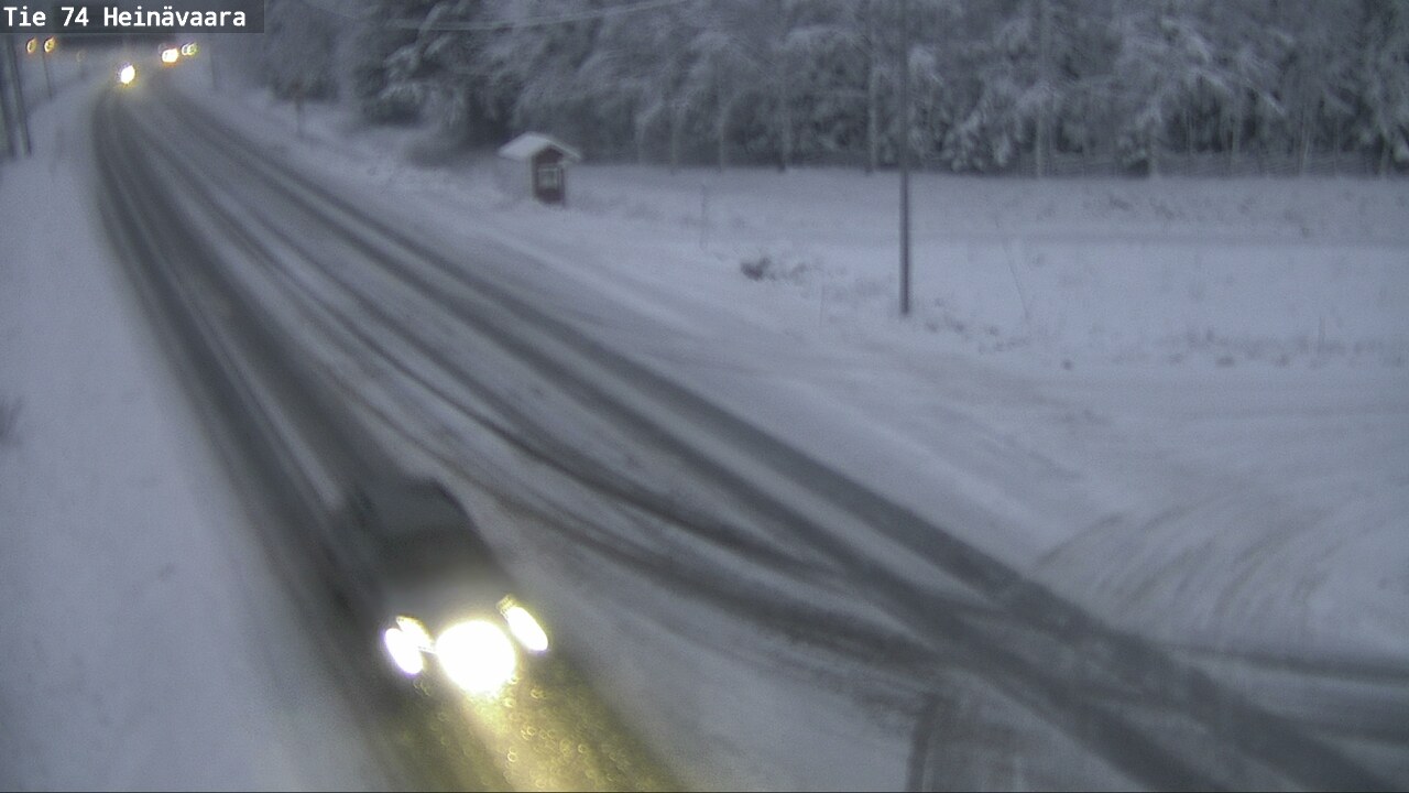 Kelikamerat Kuva Tie 74 Joensuu, Heinävaara, Joensuu, Pohjois-Karjala