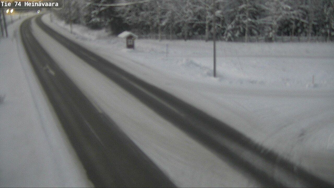 Kelikamerat Kuva Tie 74 Joensuu, Heinävaara, Joensuu, Pohjois-Karjala