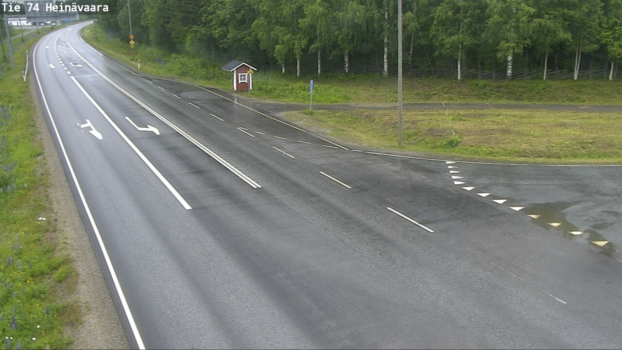 Weather Camera Image Road 74 Joensuu, Heinävaara, Joensuu, Pohjois-Karjala