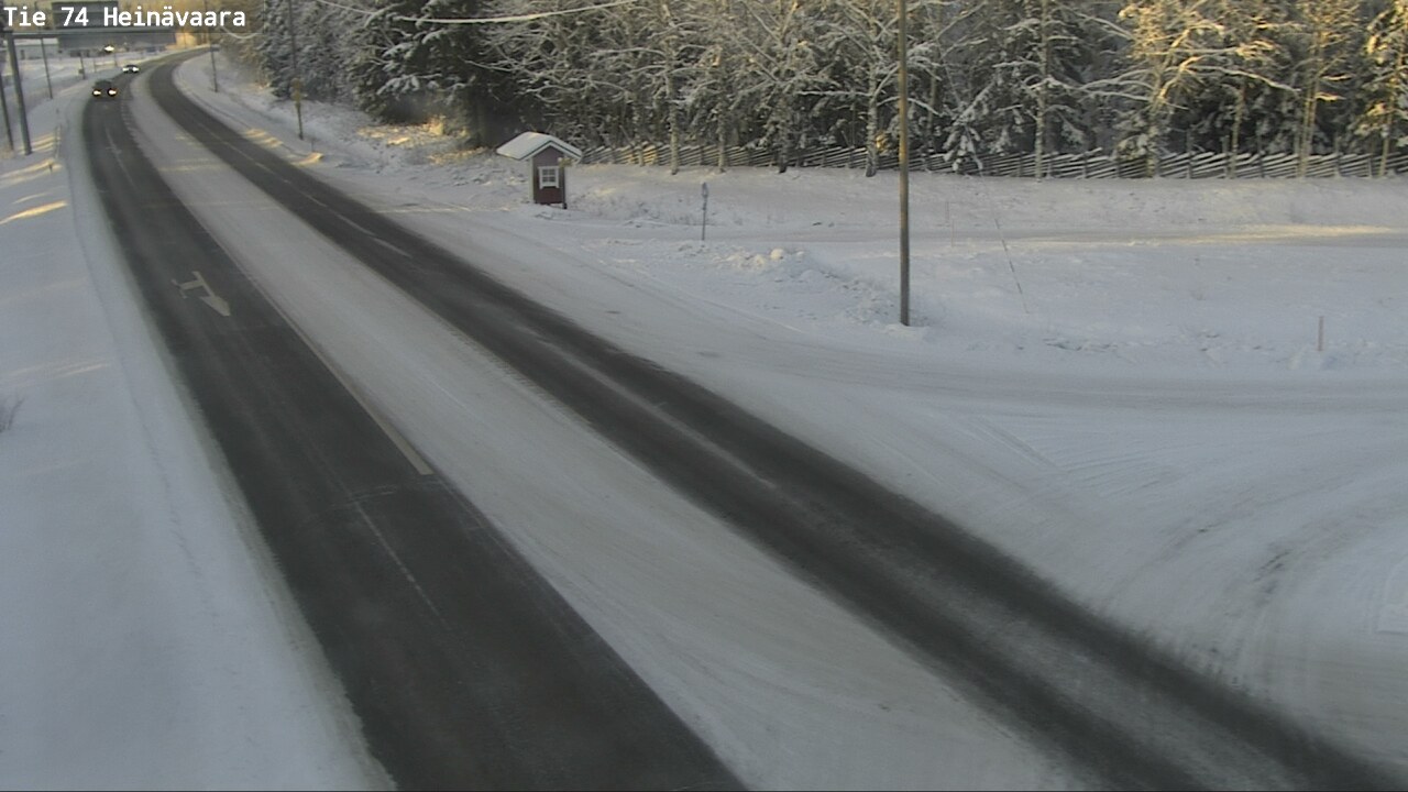 Kelikamerat Kuva Tie 74 Joensuu, Heinävaara, Joensuu, Pohjois-Karjala