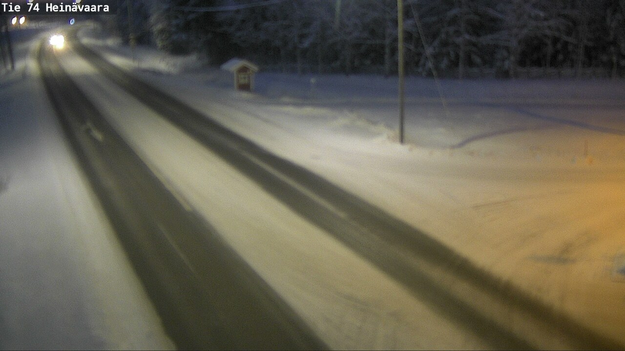 Kelikamerat Kuva Tie 74 Joensuu, Heinävaara, Joensuu, Pohjois-Karjala