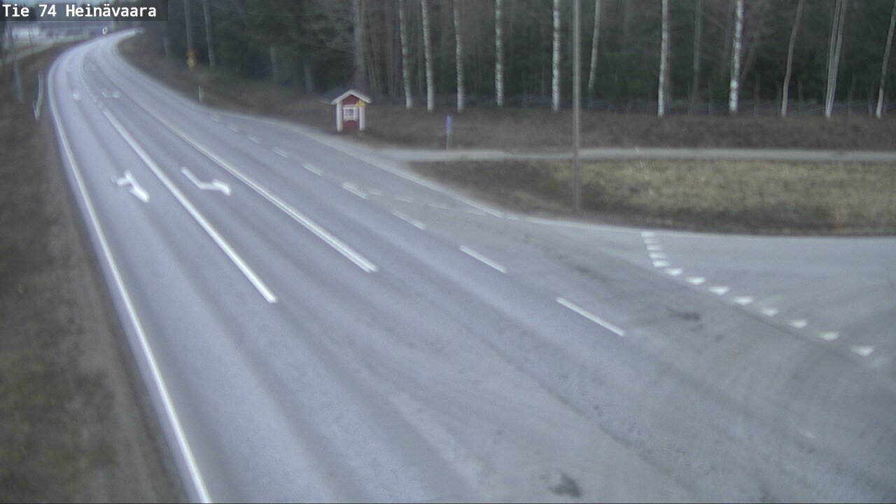 Weather Camera Image Road 74 Joensuu, Heinävaara, Joensuu, Pohjois-Karjala