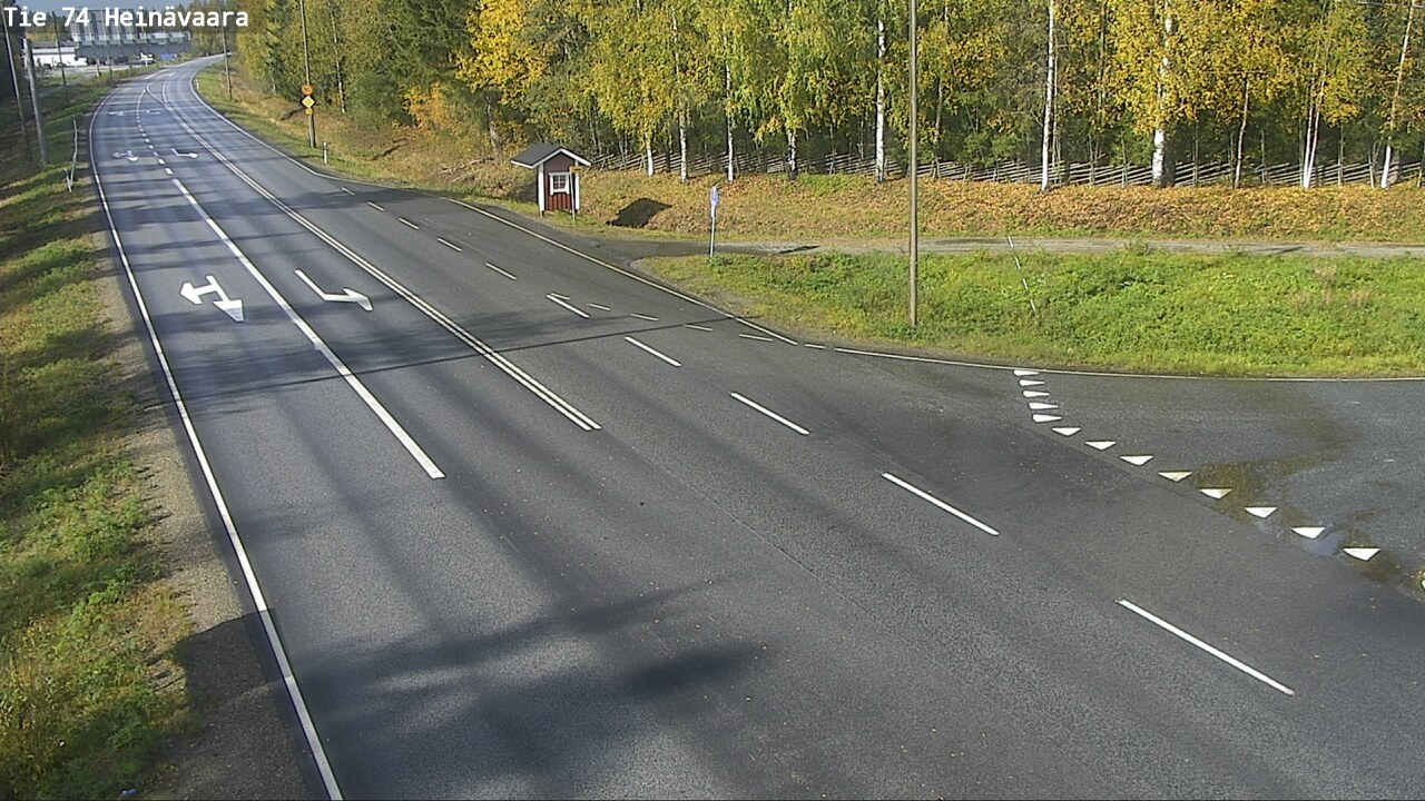 Weather Camera Image Road 74 Joensuu, Heinävaara, Joensuu, Pohjois-Karjala