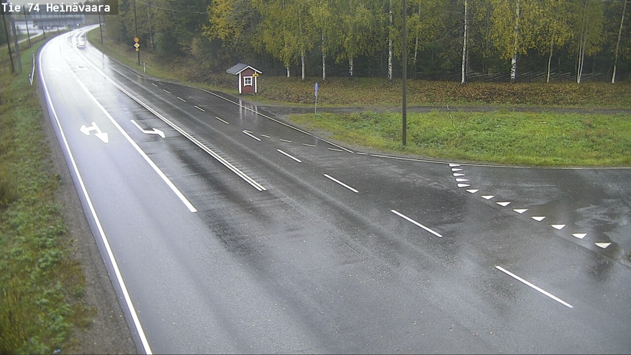 Weather Camera Image Road 74 Joensuu, Heinävaara, Joensuu, Pohjois-Karjala