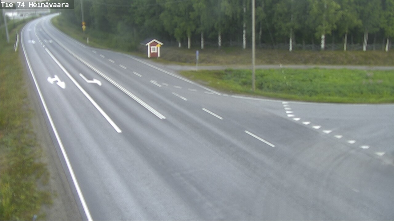 Kelikamerat Kuva Tie 74 Joensuu, Heinävaara, Joensuu, Pohjois-Karjala
