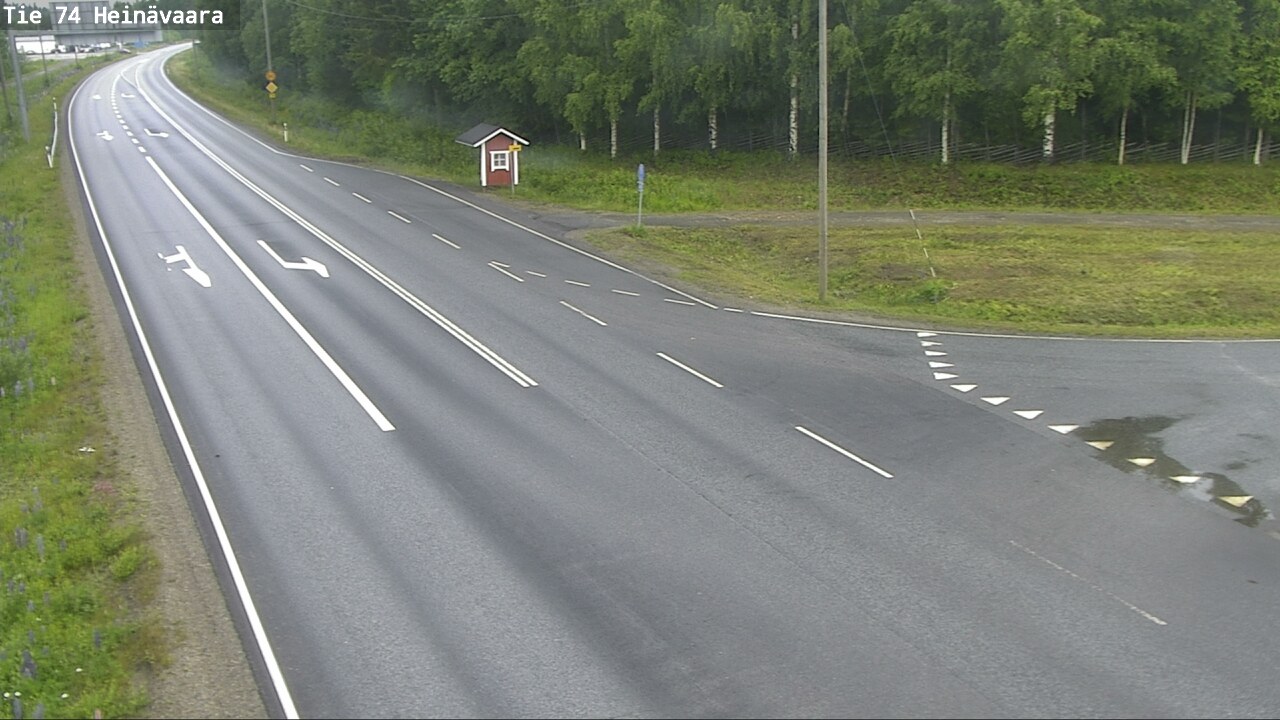 Weather Camera Image Road 74 Joensuu, Heinävaara, Joensuu, Pohjois-Karjala