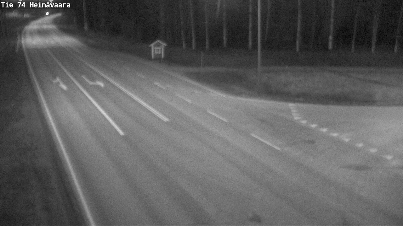 Weather Camera Image Road 74 Joensuu, Heinävaara, Joensuu, Pohjois-Karjala