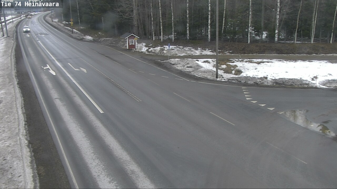 Weather Camera Image Road 74 Joensuu, Heinävaara, Joensuu, Pohjois-Karjala