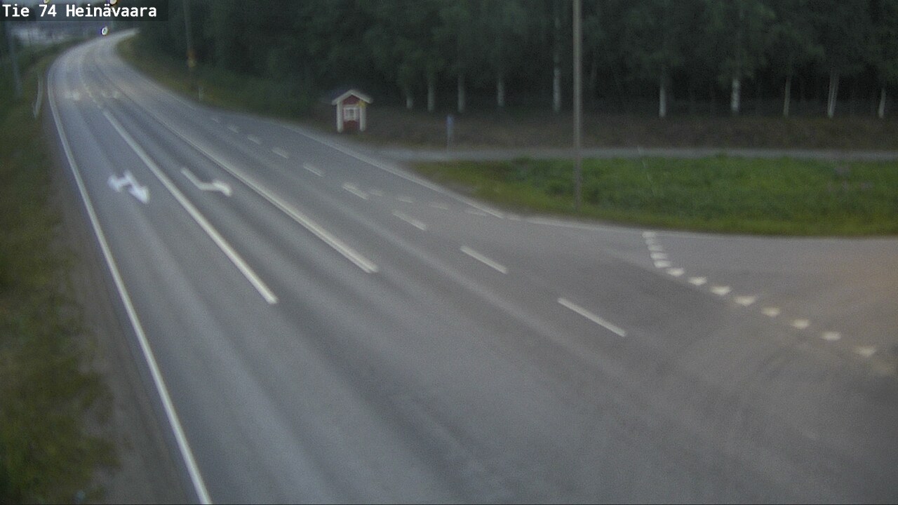 Kelikamerat Kuva Tie 74 Joensuu, Heinävaara, Joensuu, Pohjois-Karjala