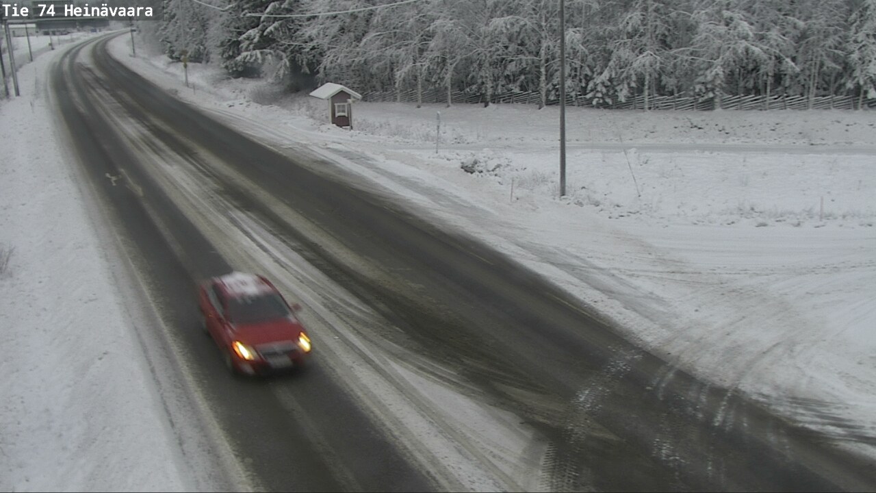 Kelikamerat Kuva Tie 74 Joensuu, Heinävaara, Joensuu, Pohjois-Karjala