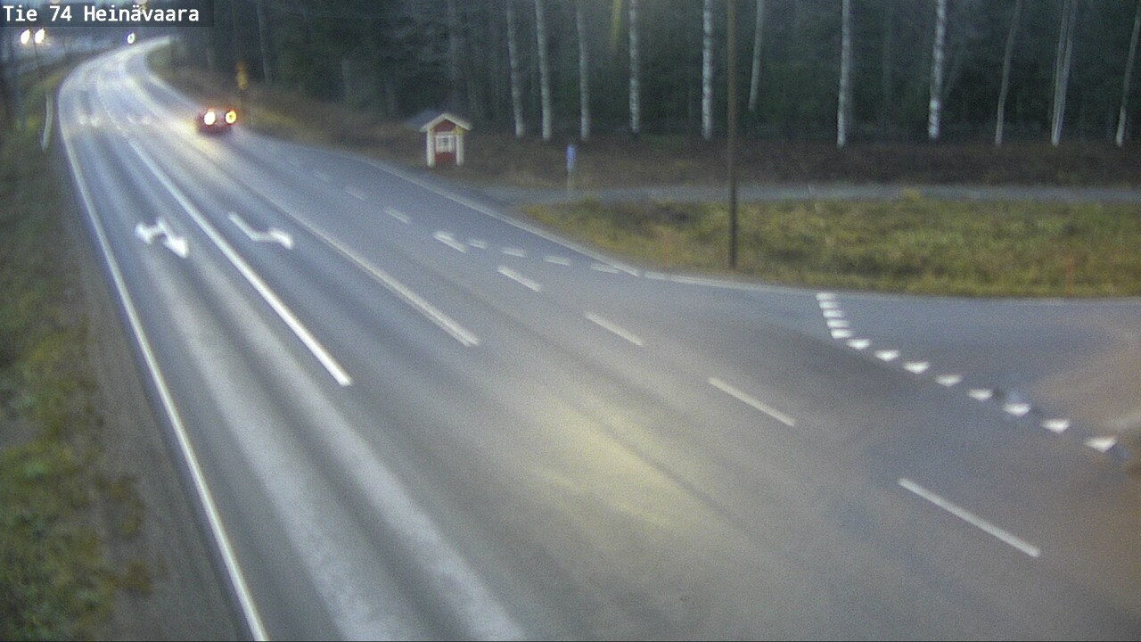 Kelikamerat Kuva Tie 74 Joensuu, Heinävaara, Joensuu, Pohjois-Karjala