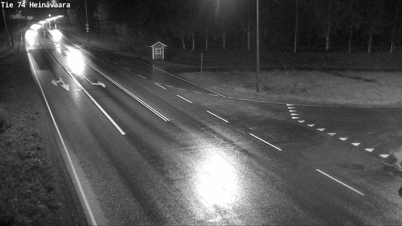 Weather Camera Image Road 74 Joensuu, Heinävaara, Joensuu, Pohjois-Karjala