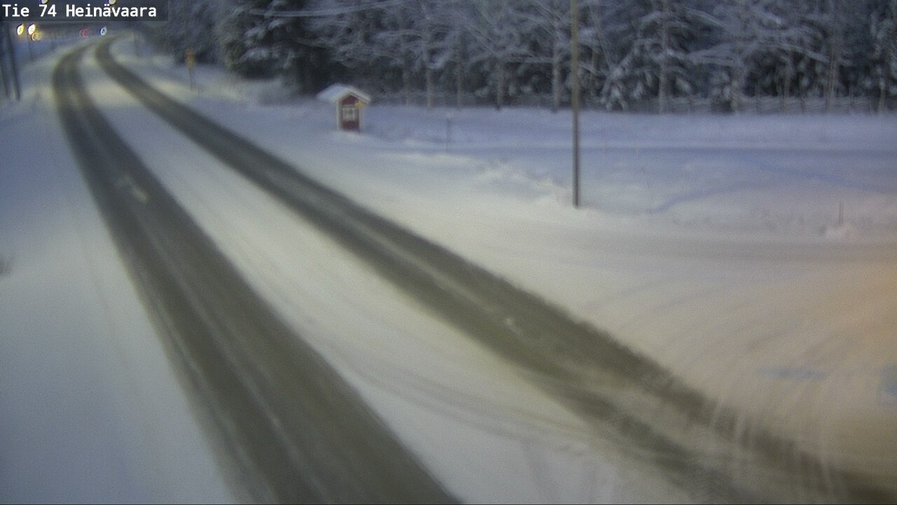 Kelikamerat Kuva Tie 74 Joensuu, Heinävaara, Joensuu, Pohjois-Karjala