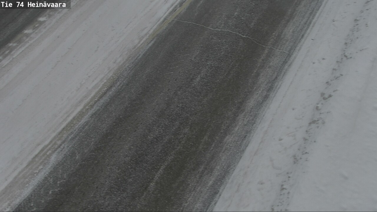 Weather Camera Image Road 74 Joensuu, Heinävaara, Joensuu, Pohjois-Karjala