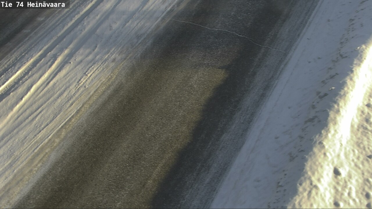 Weather Camera Image Road 74 Joensuu, Heinävaara, Joensuu, Pohjois-Karjala