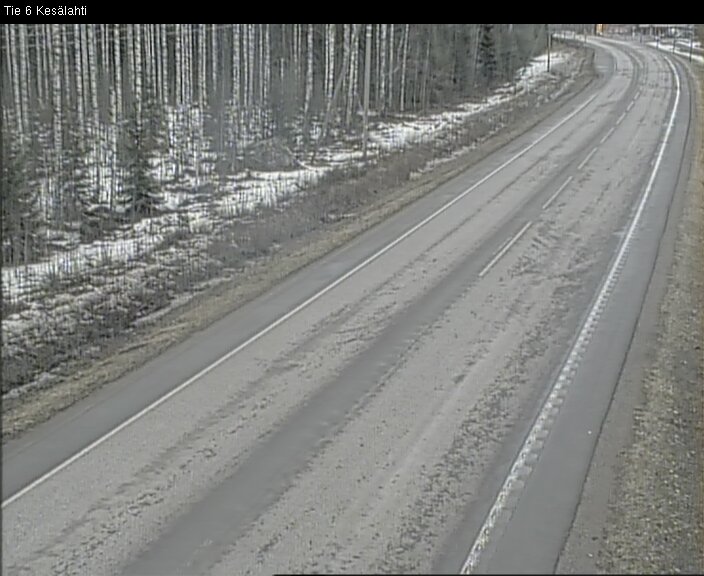 Kelikamerat Kuva Tie 6 Kitee, Kesälahti, Kitee, Pohjois-Karjala