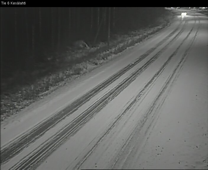 Kelikamerat Kuva Tie 6 Kitee, Kesälahti, Kitee, Pohjois-Karjala