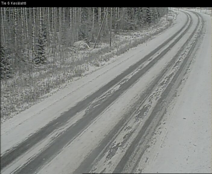 Kelikamerat Kuva Tie 6 Kitee, Kesälahti, Kitee, Pohjois-Karjala