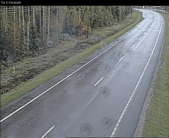 Weather Camera Image Road 6 Kitee, Kesälahti, Kitee, Pohjois-Karjala
