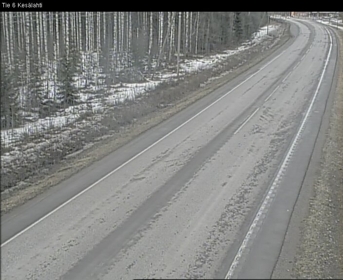 Kelikamerat Kuva Tie 6 Kitee, Kesälahti, Kitee, Pohjois-Karjala