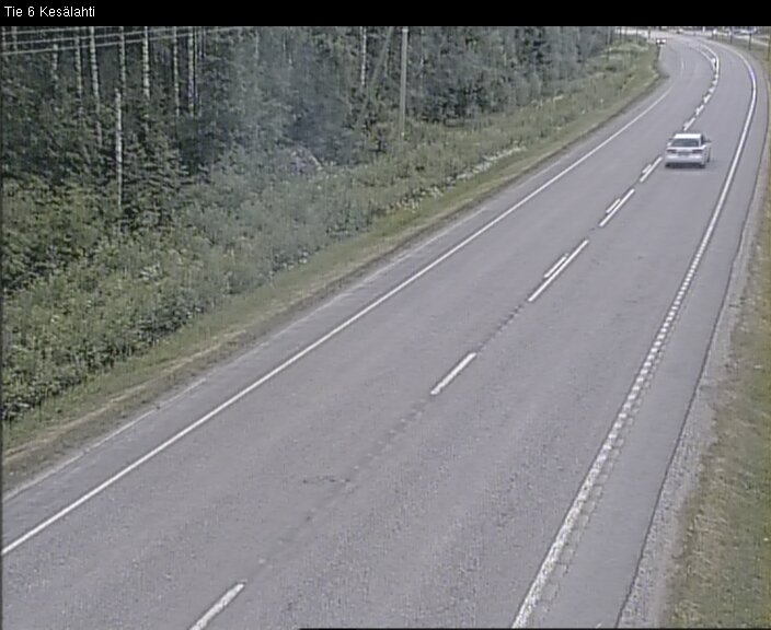 Kelikamerat Kuva Tie 6 Kitee, Kesälahti, Kitee, Pohjois-Karjala