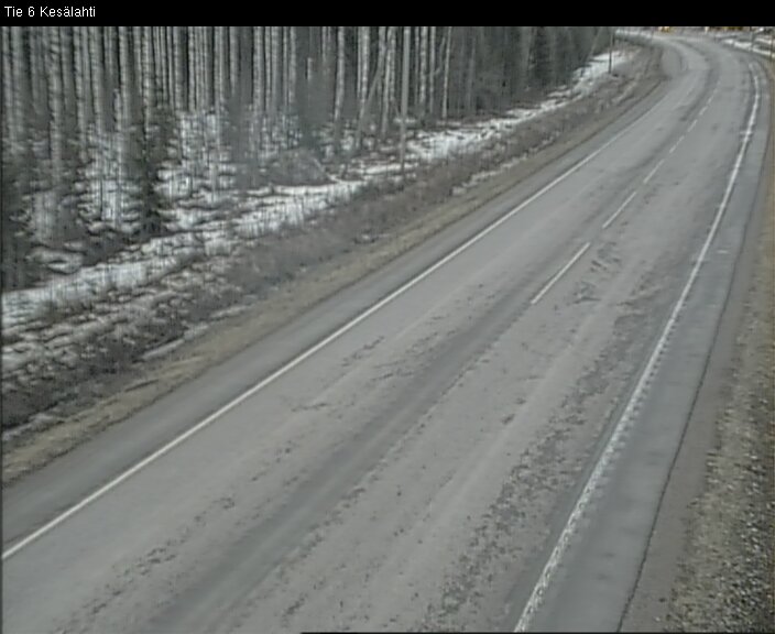 Kelikamerat Kuva Tie 6 Kitee, Kesälahti, Kitee, Pohjois-Karjala