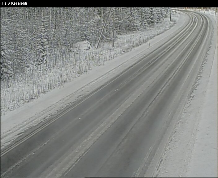 Kelikamerat Kuva Tie 6 Kitee, Kesälahti, Kitee, Pohjois-Karjala