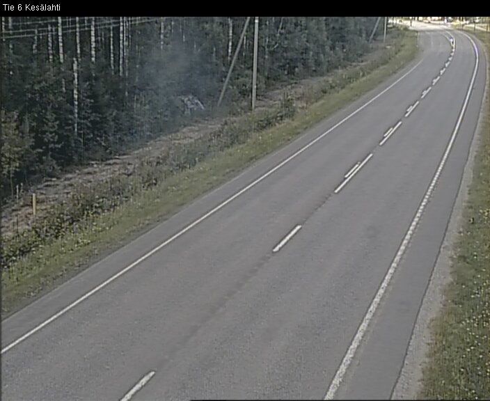 Kelikamerat Kuva Tie 6 Kitee, Kesälahti, Kitee, Pohjois-Karjala