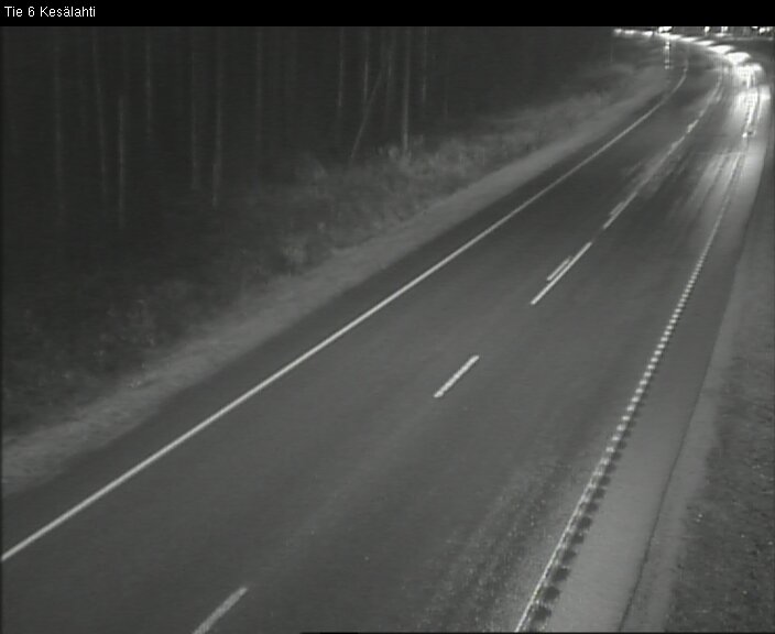 Kelikamerat Kuva Tie 6 Kitee, Kesälahti, Kitee, Pohjois-Karjala