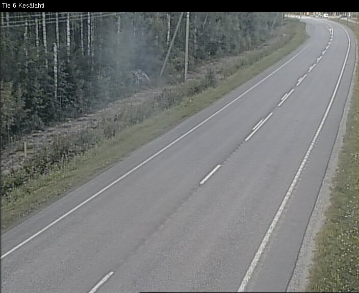 Kelikamerat Kuva Tie 6 Kitee, Kesälahti, Kitee, Pohjois-Karjala