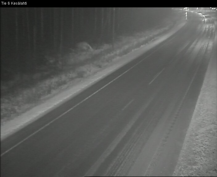 Weather Camera Image Väg 6 Kitee, Kesälax, Kitee, Pohjois-Karjala