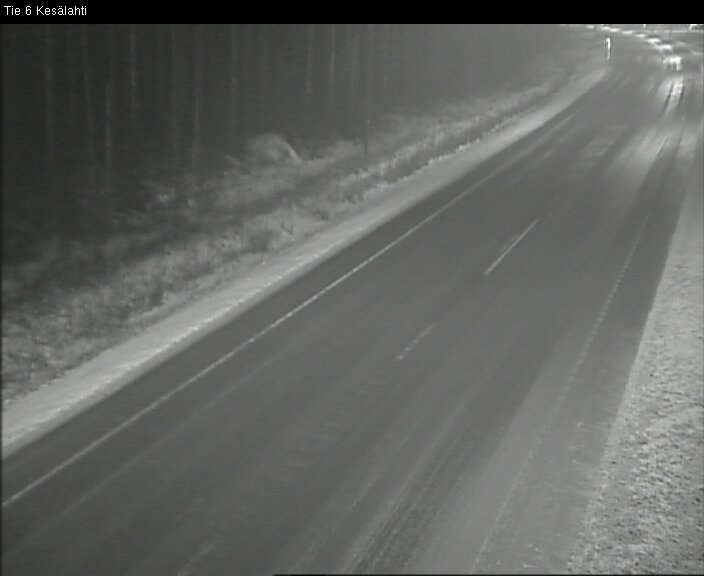 Weather Camera Image Road 6 Kitee, Kesälahti, Kitee, Pohjois-Karjala