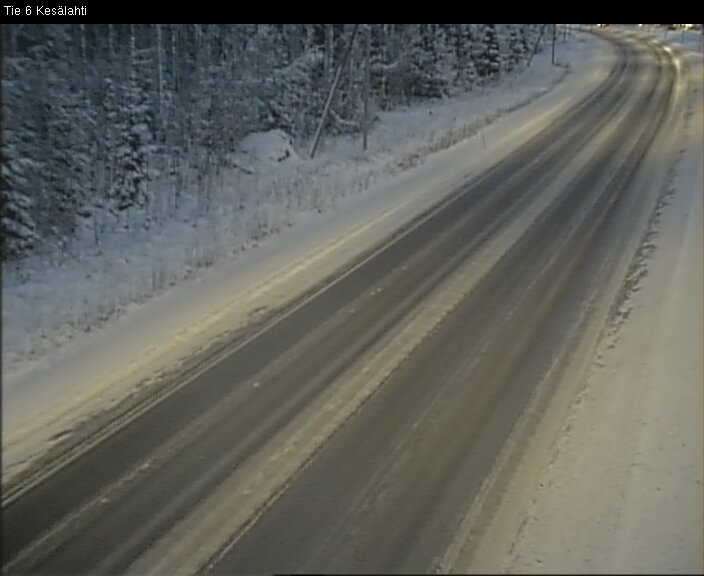 Kelikamerat Kuva Tie 6 Kitee, Kesälahti, Kitee, Pohjois-Karjala