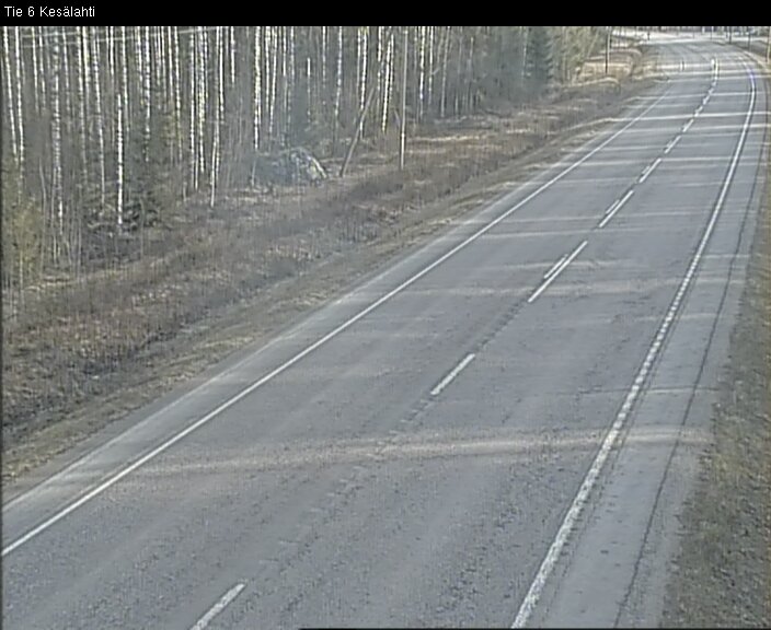 Kelikamerat Kuva Tie 6 Kitee, Kesälahti, Kitee, Pohjois-Karjala