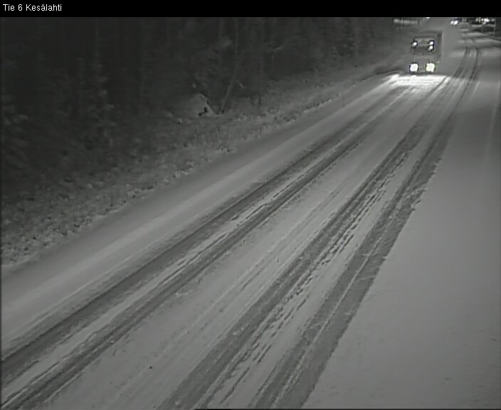 Kelikamerat Kuva Tie 6 Kitee, Kesälahti, Kitee, Pohjois-Karjala