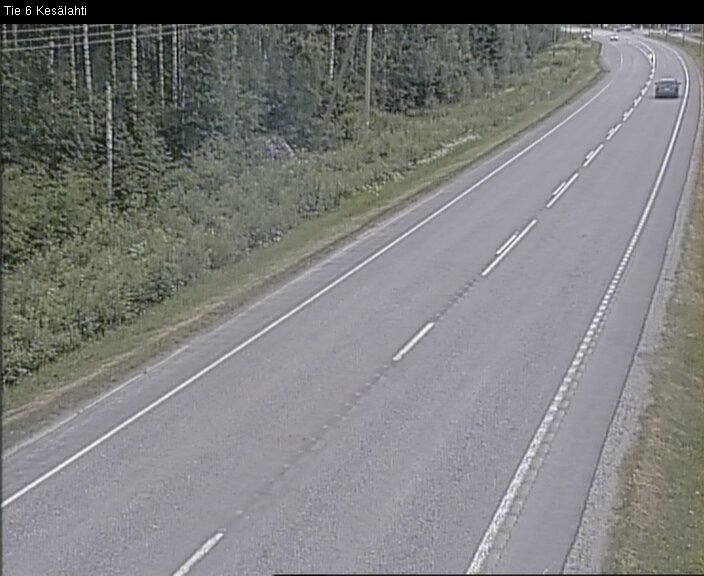 Kelikamerat Kuva Tie 6 Kitee, Kesälahti, Kitee, Pohjois-Karjala