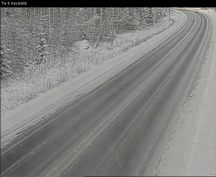 Kelikamerat Kuva Tie 6 Kitee, Kesälahti, Kitee, Pohjois-Karjala