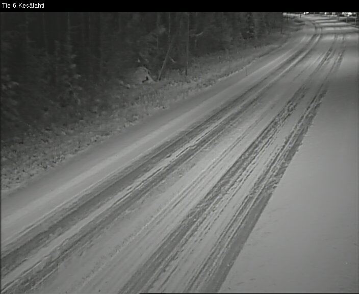 Kelikamerat Kuva Tie 6 Kitee, Kesälahti, Kitee, Pohjois-Karjala