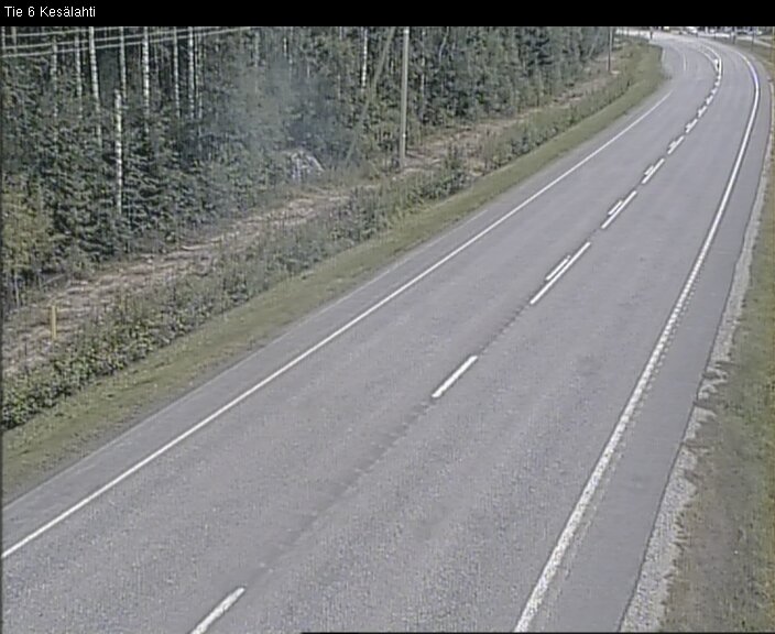 Kelikamerat Kuva Tie 6 Kitee, Kesälahti, Kitee, Pohjois-Karjala