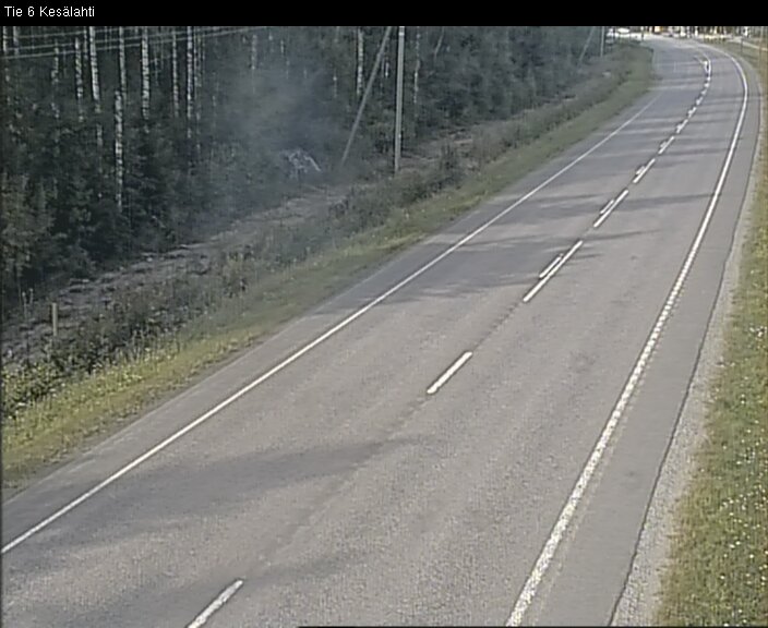 Kelikamerat Kuva Tie 6 Kitee, Kesälahti, Kitee, Pohjois-Karjala