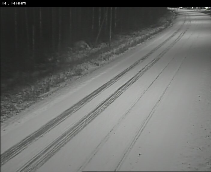 Kelikamerat Kuva Tie 6 Kitee, Kesälahti, Kitee, Pohjois-Karjala